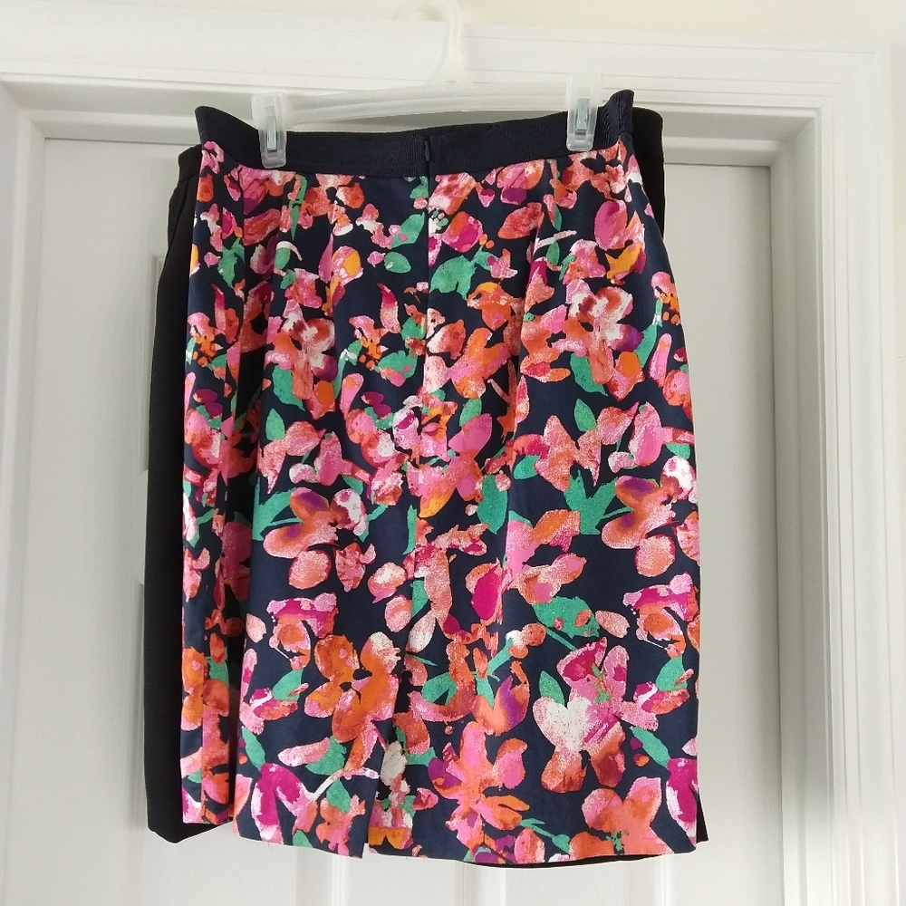 Floral Ann Taylor pencil skirt
